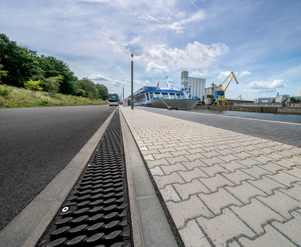 Nuremberg, passenger ship pier