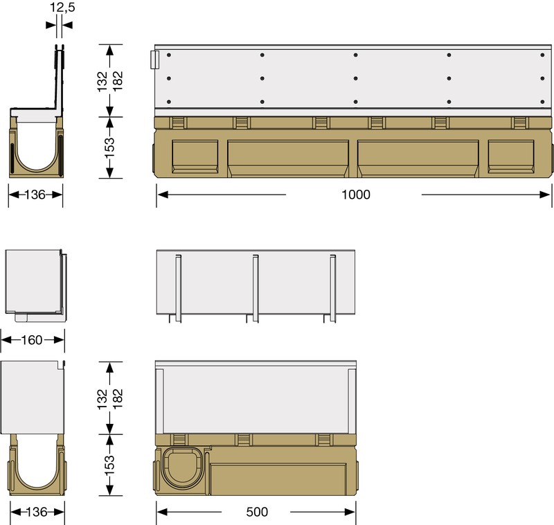 Gutter Size Image For Slotted top channels